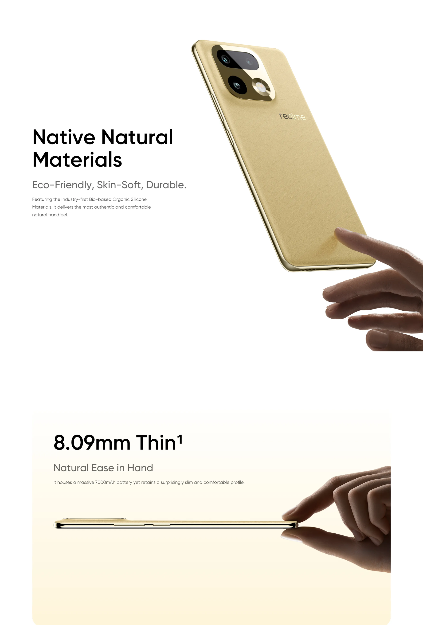 Realme 16 Pro+ 5G RMX5131 12+512GB Master Gold EU【New Launch 