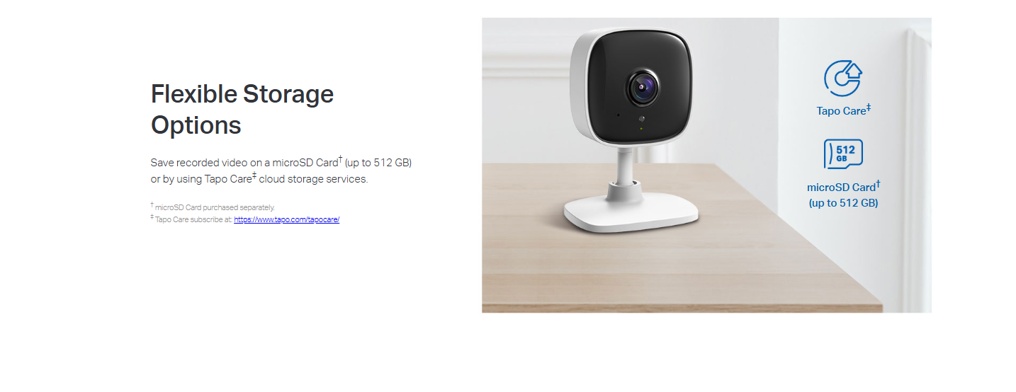 Tapo C100 Smart Wi-fi Indoor Camera – 1080p Baby Monitor With