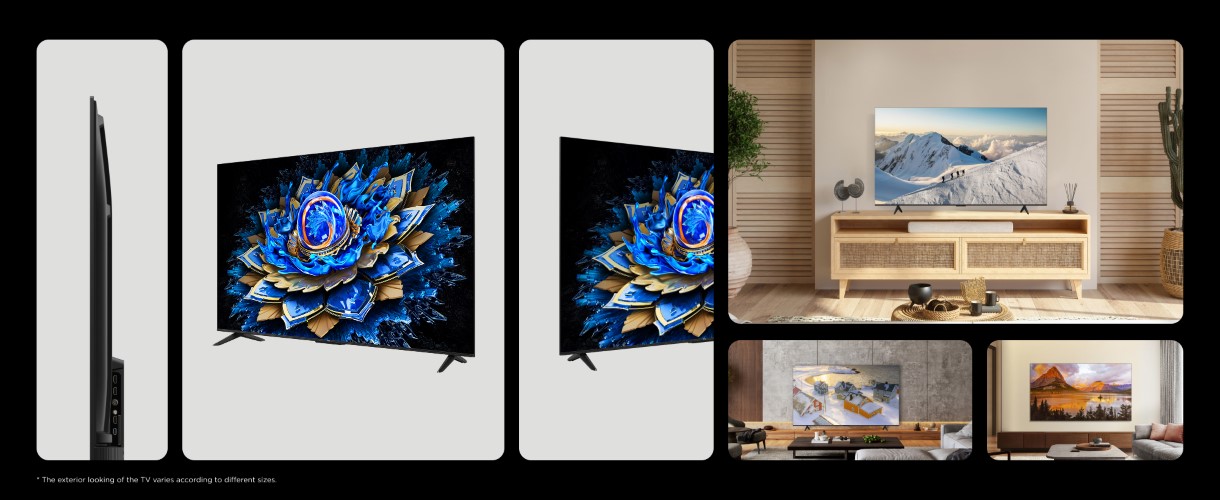 TCL 43T69C 43 Inch QLED Direct LED TV, 4K HDR TV, Smart Google TV