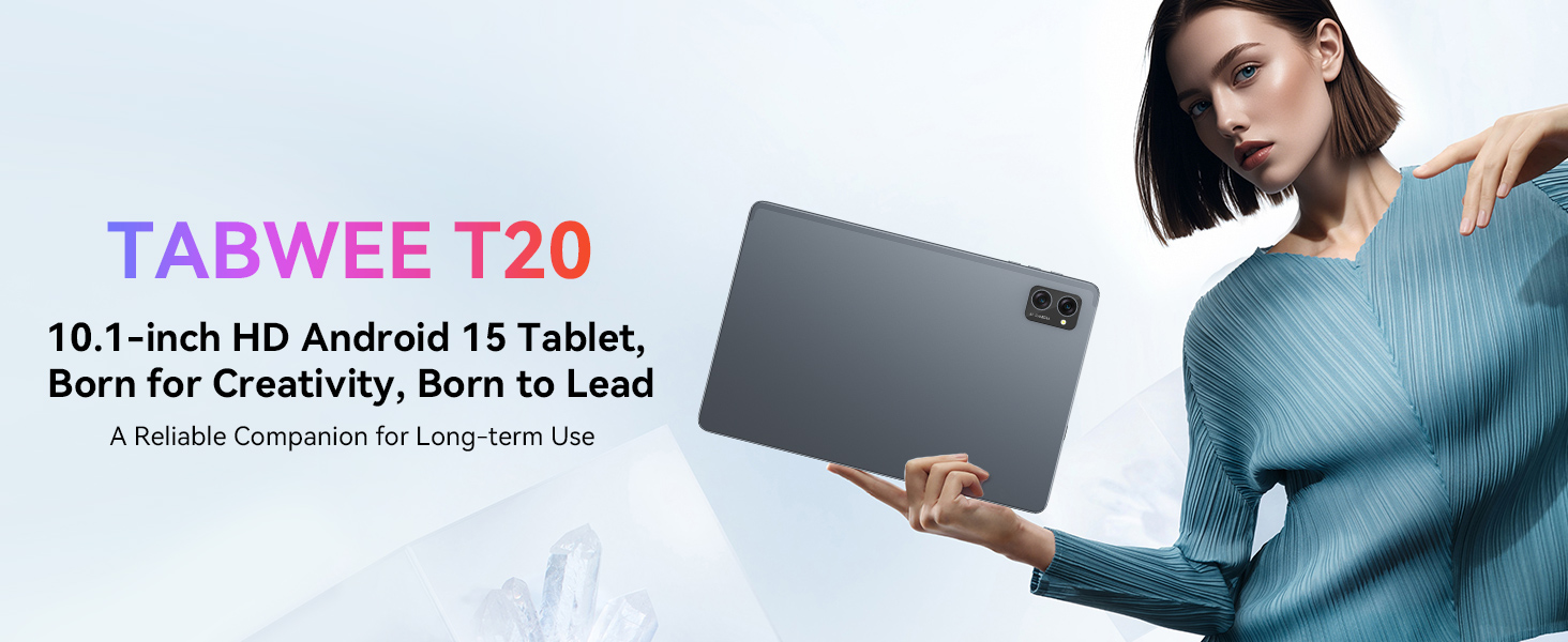 Tabwee T20 Tablet 10.1 Inch Incell Display， 24(8+16)gb Ram+256gb
