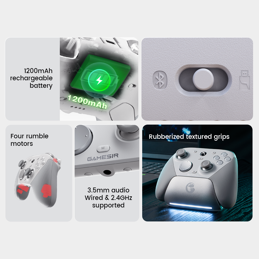 GameSir G7 Pro Tri-Mode Xbox bedrade, pc- en mobiele draadloze