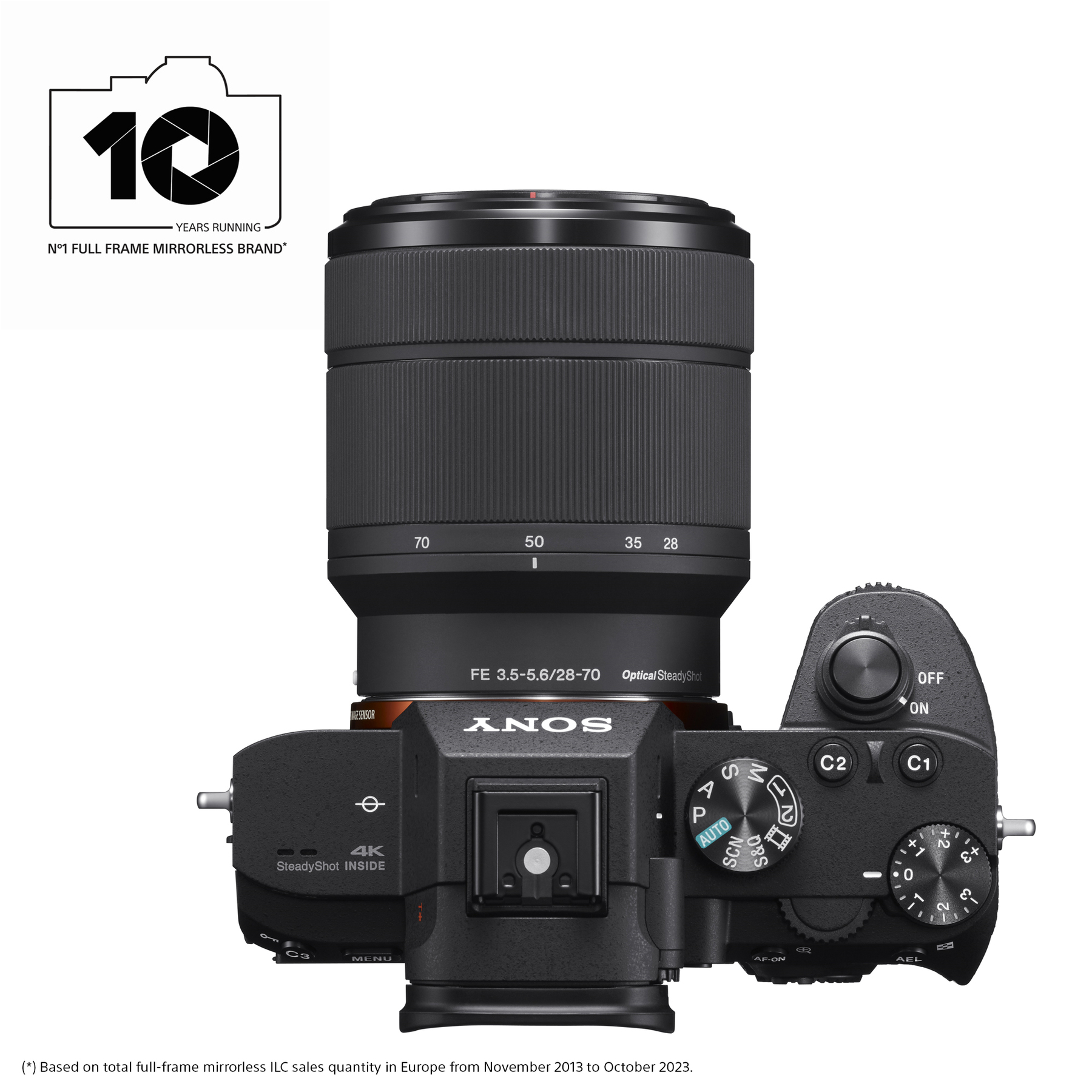 Sony Alpha 7 III Full-Frame Mirrorless Camera with 28–70mm Zoom