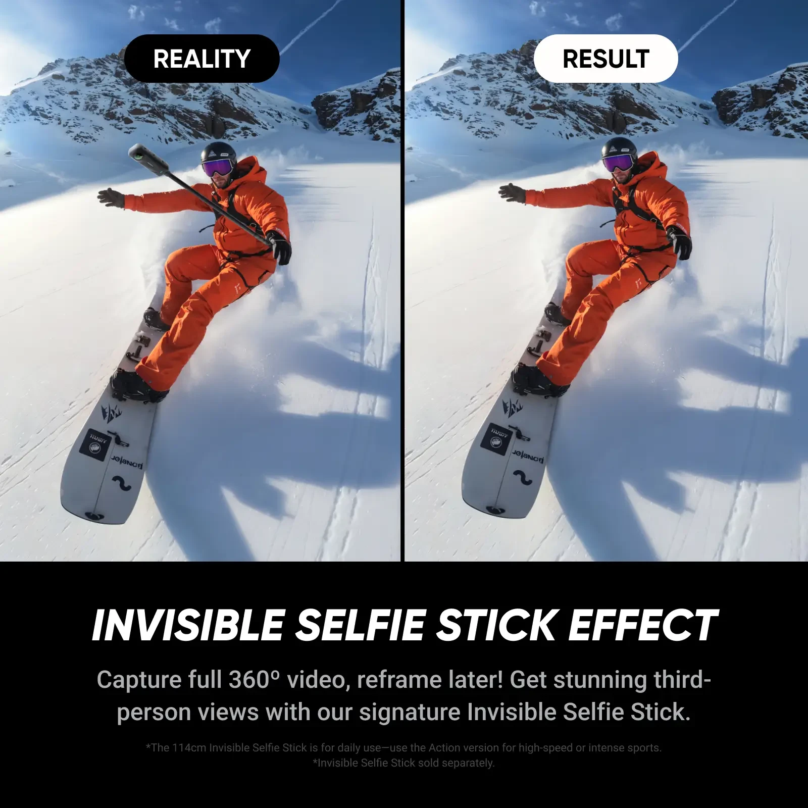 Insta360 X5 – 8K Waterdichte 360° Actiecamera Met Verwisselbare Lenzen, 3-uurs Batterij En Geavanceerde Stabilisatie