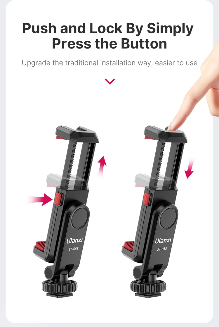 Handyhalterung Für Stativ Premium Smartphone-Halterung, Sowohl Im
