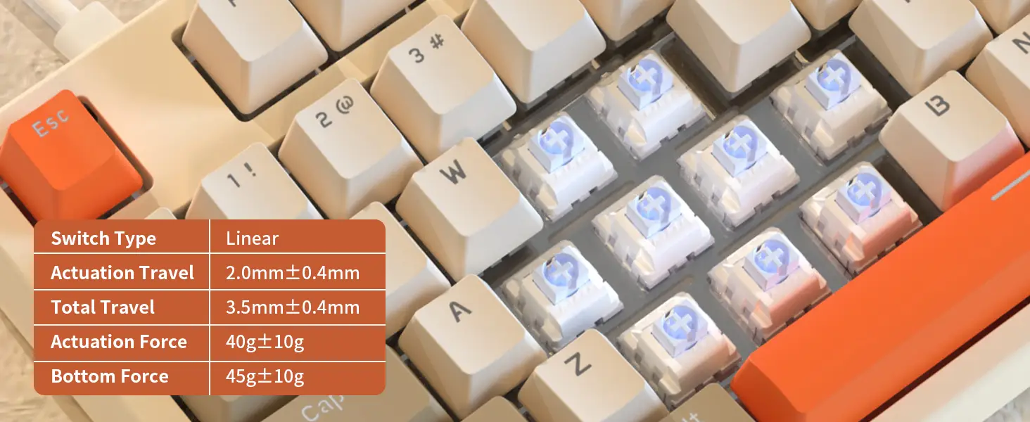 AJAZZ AK35I V3 Full-Size Gasket Gaming Mechanical Keyboard