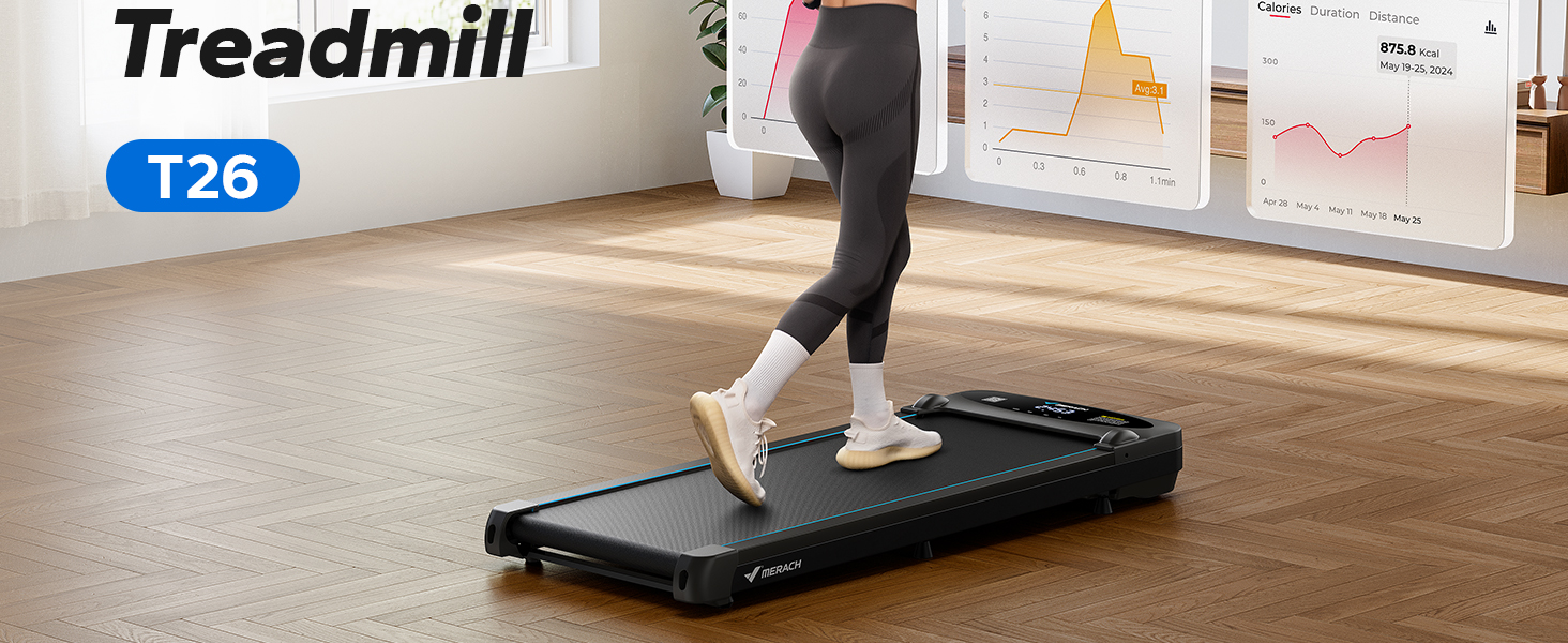 TODO Walking Pad, loopband voor thuis met helling, loopband, bureau, 1-6 km/ u, elektrische loopband voor kantoor met afstandsbediening en apps-bediening, 2,5 pk motor, lcd-display