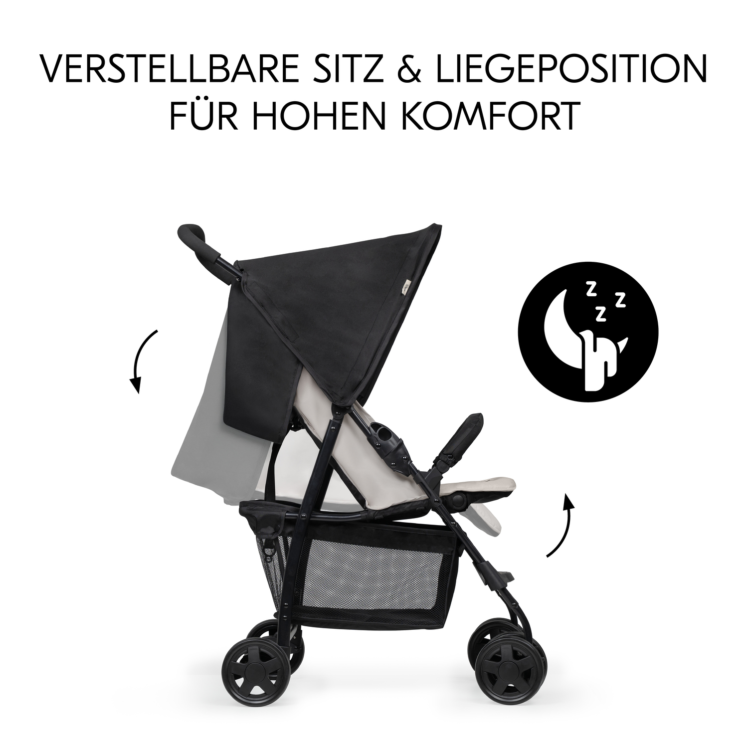 Hauck Buggy Sport - Mickey & Minnie - Schwarz | Kinderwagen | Joybuy
