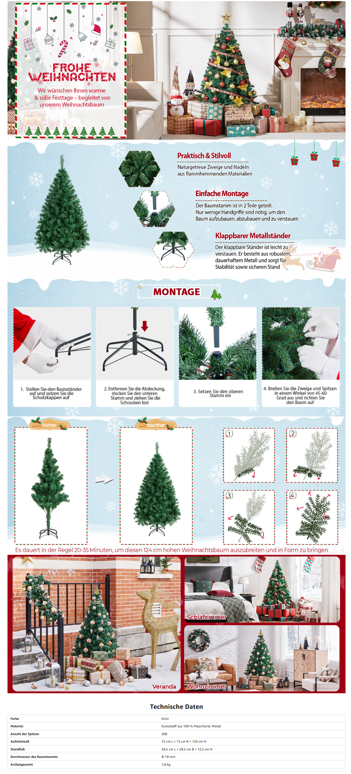 knstlicher weihnachtsbaum naturgetreuen nadeln Mini Weihnachtsbaum mit Topf