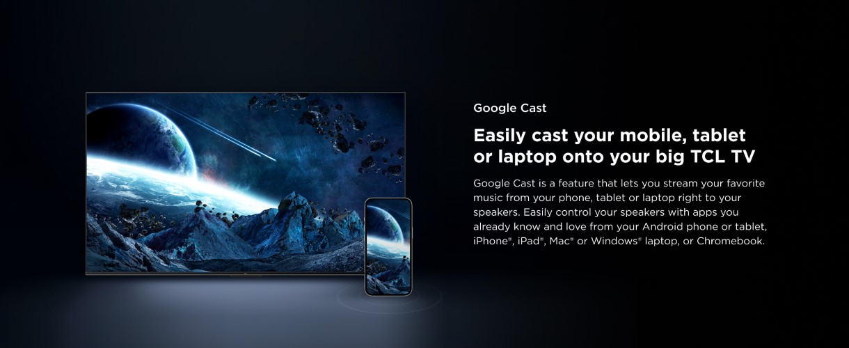 TCL 50T69C 50 QLED 4K HDR Smart TV (Google TV) - Direct LED, Dolby Vision y Dolby Atmos, Game Master, Motion Clarity, compatible con Google Assistant y Alexa | Comprar Online al