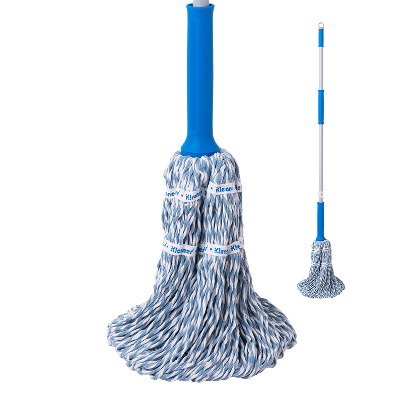 Mop Head Replacement 6-Pack Heavy Duty Cotton Mop Heads - Blue