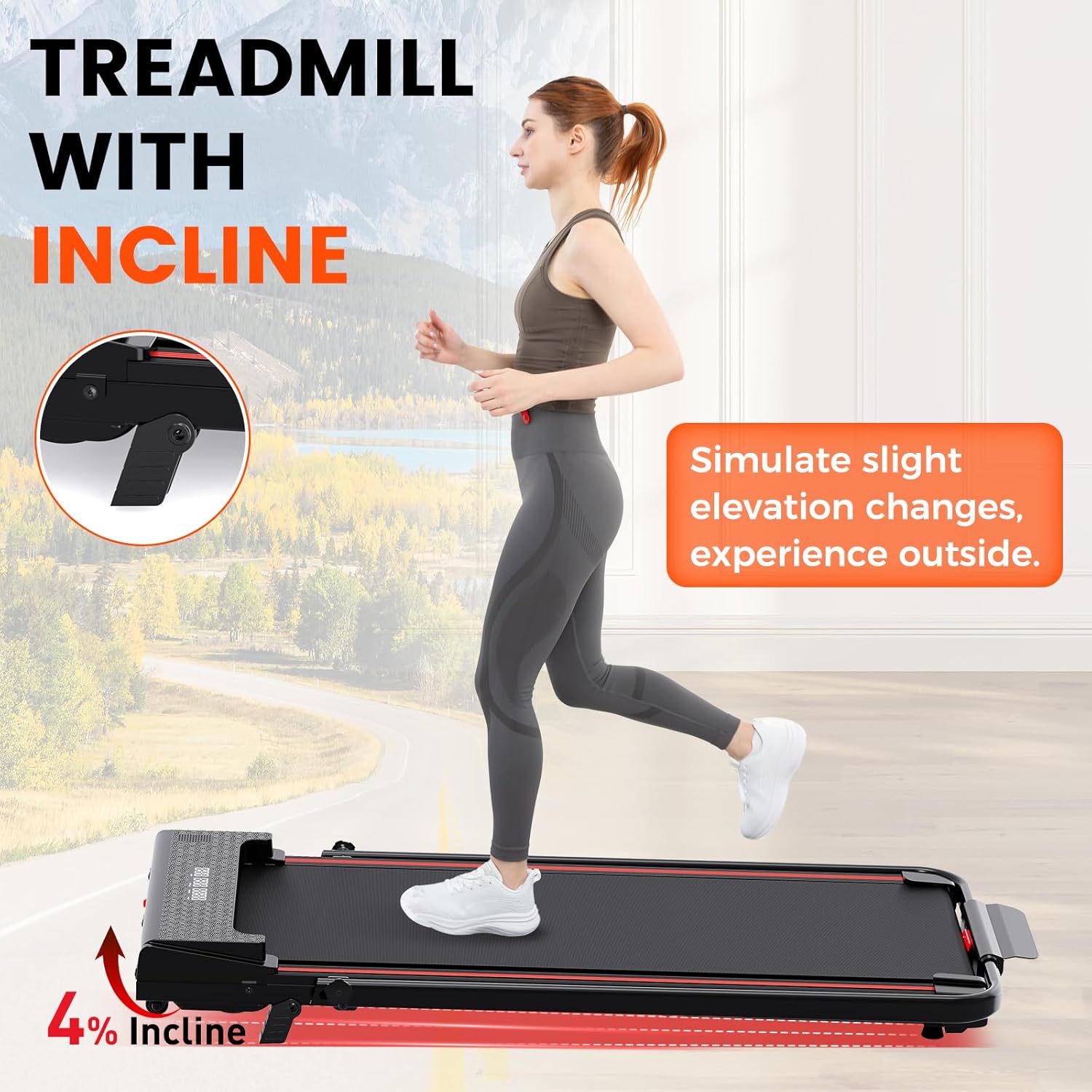 MTG style SMART② CITYSPORTS PRO ZX2 2-in-1 Folding Treadmill with Incline