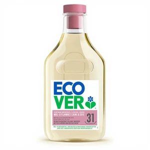 Ecover vloeibaar wasmiddel wol & fijn was - waterlelie & groene meloen, 31 wasbeurten, 1,43 liter