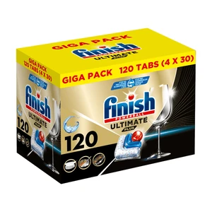 Finish Ultimate Plus All in One regular vaatwastabletten - 120 capsules