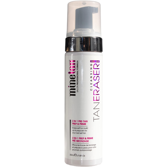 MineTan Ultra Cleanser: Tan Eraser - 200 ml Exfoliating Body Wash for Sunless Tan Removal and Skin Prep