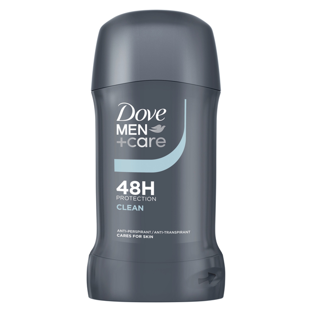 Dove Men+Care Clean Comfort Anti-Perspirant Deodorant Stick for men, 24 Hour Odor & Wetness Protection, 50ml