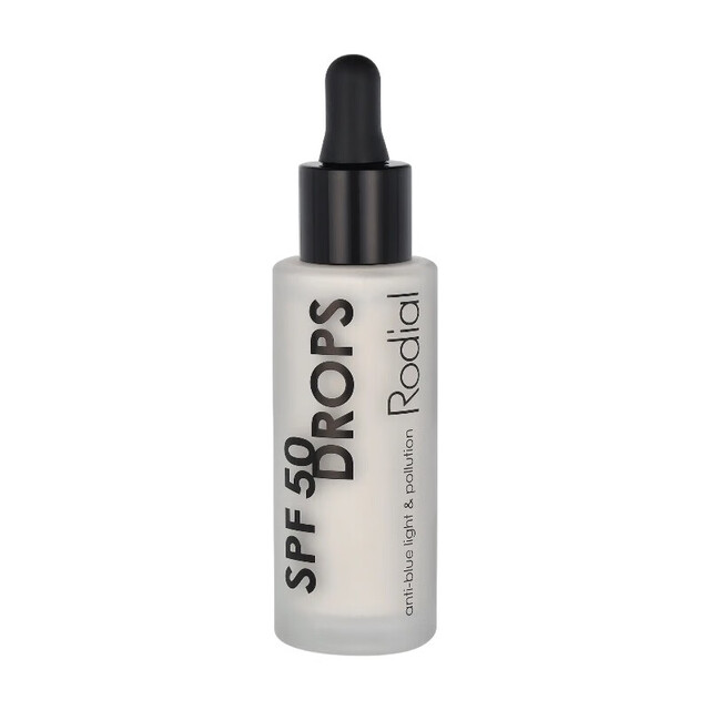 Rodial SPF 50 Anti-Aging Serum Drops | Age-Defying Broad-Spectrum Sun Protection & Hydration for Mature Skin, 31ml Bottle