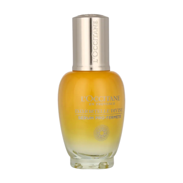L'OCCITANE Immortelle Divine Serum - Anti-Aging Face Serum for Youthful Skin with Immortelle Essential Oil, 30 ml