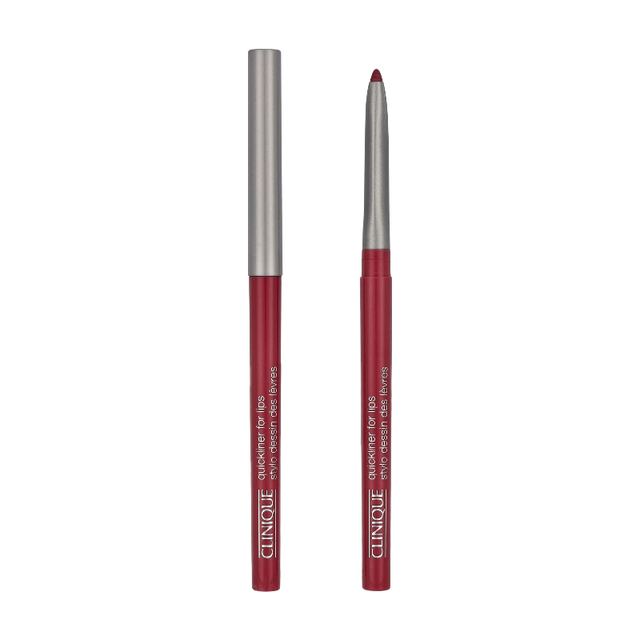 Clinique Quickliner For Lips Lip Liner Pencil: Precision Application, Long-Lasting #15 Crushed Berry Color, 0.26g