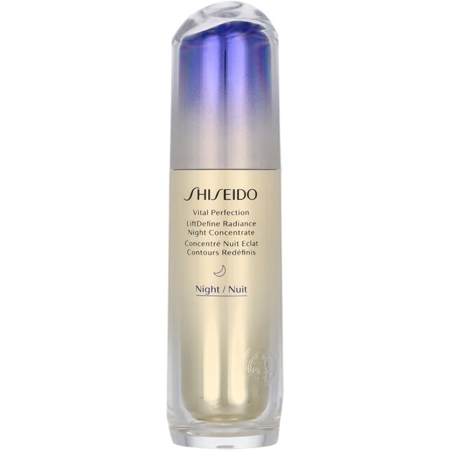 SHISEIDO Face Care Serum - Vital Perfection LiftDefine Night Concentrate, 40ml, Wrinkle Treatment & Firming Night Cream