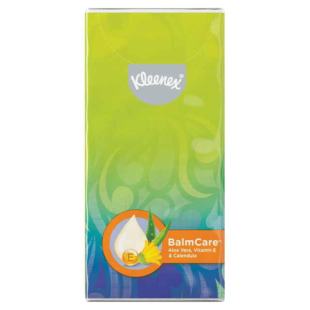 Kleenex Facial Tissues: Balsam Soothing Single Pocket Pack Tissues for On-The-Go Softness and Comfort