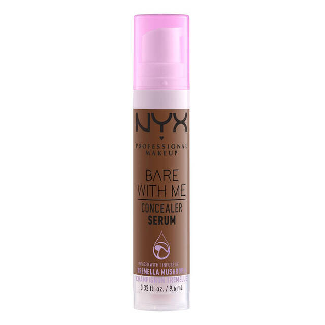 NYX Professional Makeup Bare with Me Concealer Serum - A Hydrating, Lightweight Liquid Foundation & Rich Coverage Concealer for a Flawless Look