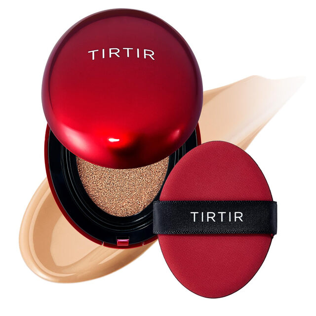 TIRTIR Cushion Foundation: TirTir Mask Fit Red Cushion SPF40 in 27C Cool Beige for a Flawless Complexion