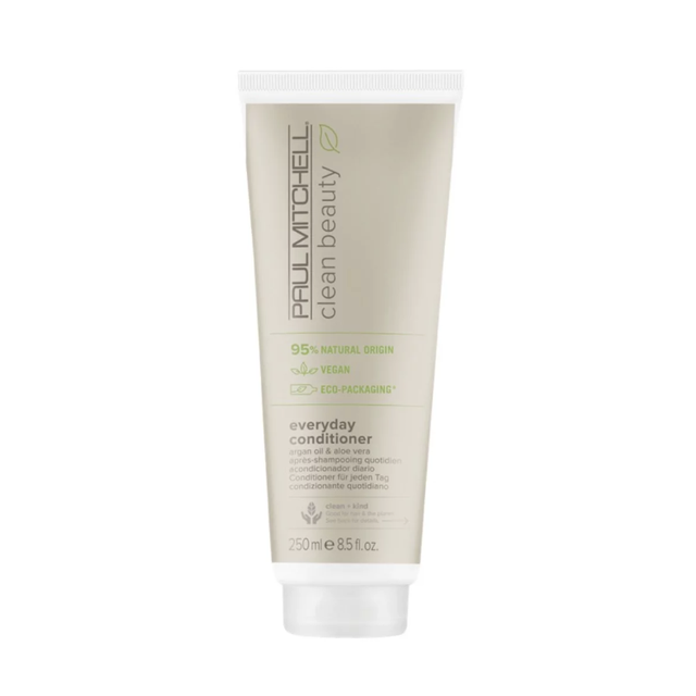 Paul Mitchell Hair Care Conditioner Clean Beauty Everyday Conditioner 250ml for Nourished, Soft, and Shiny Hair