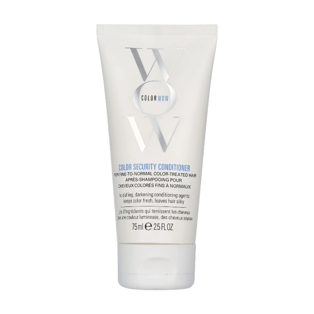 COLOR WOW Hair Care: Color Security Conditioner 75ml - Protects & Maintains Vibrant Color, For Color-Treated Hair