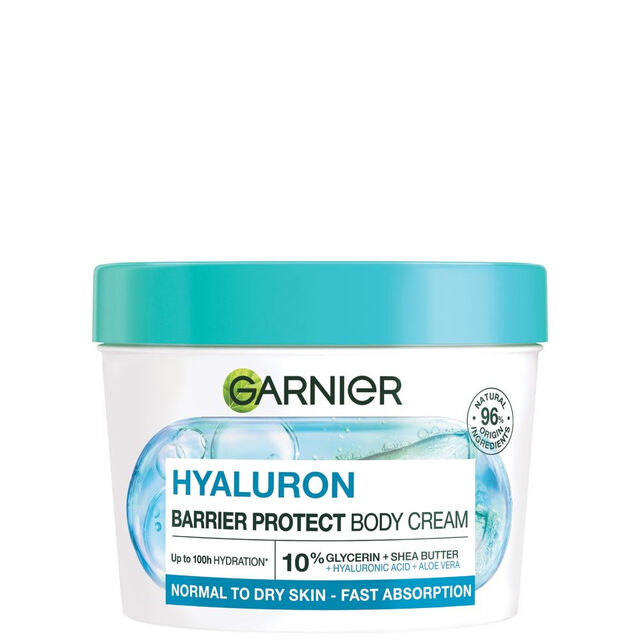 Garnier Body Superfood Aloe Vera & Magnesium Vegan Body Cream: Moisturizing & Soothing Skin Care for 48h Hydration