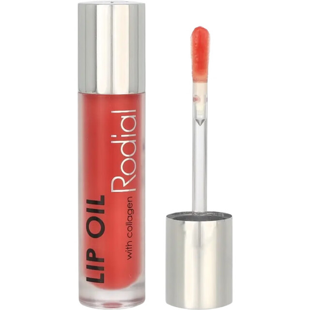 Rodial Lip Oil: Sugar Coral - Nourishing Gloss Treatment for Hydrated, Plump Lips with Shimmer Finish