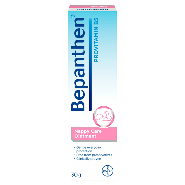 Bepanthen Baby Skincare Nappy Care Ointment 30g – Gentle Protective Barrier for Soft, Healthy Baby Skin