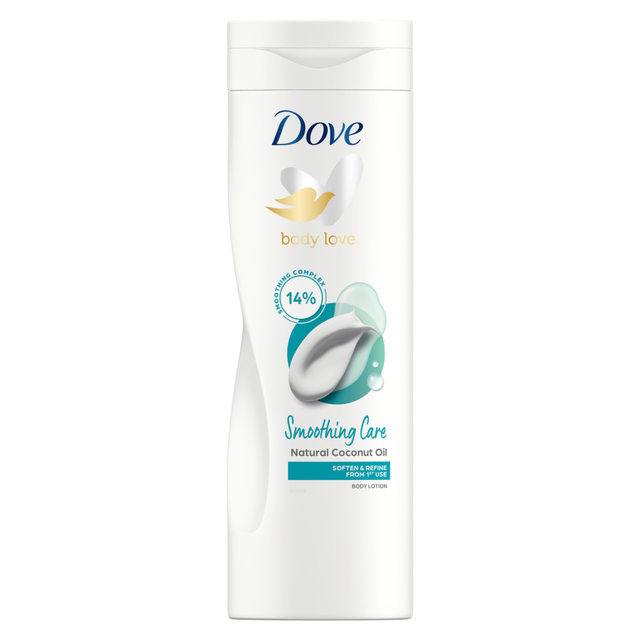 Dove Body Love Smoothing Care Body Lotion 400ml - Intensely Nourishing for Soft and Smooth Skin Daily Moisturizer