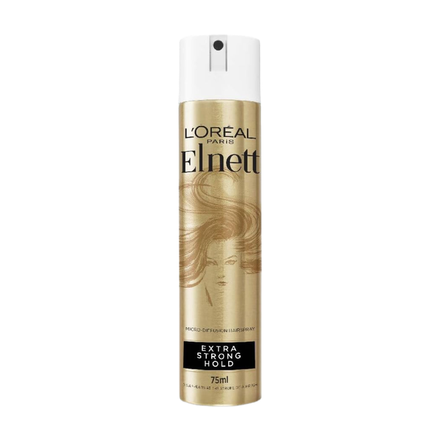 L'Oréal Paris Hair Styling: Elnett Supreme Hold Hairspray, Strong Hold with 75ml for a Flawless Finish