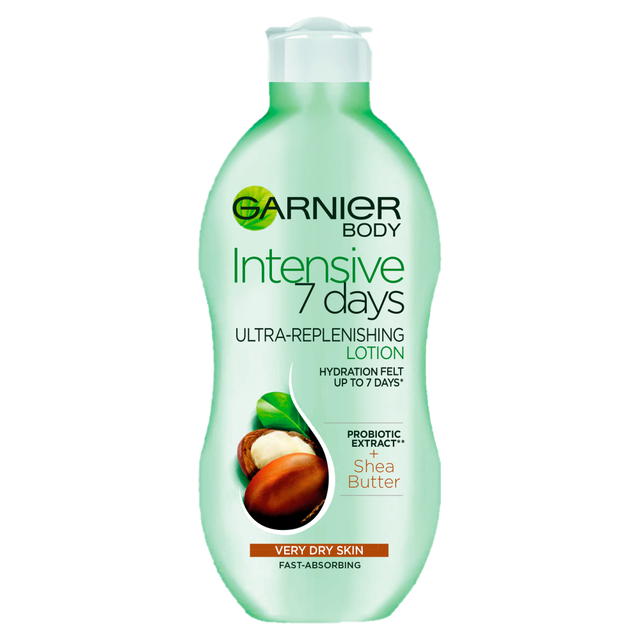 Garnier Intensive 7 Days Shea Butter Body Lotion & Moisturiser 400ml For Ultra-Hydrated & Nourished Skin