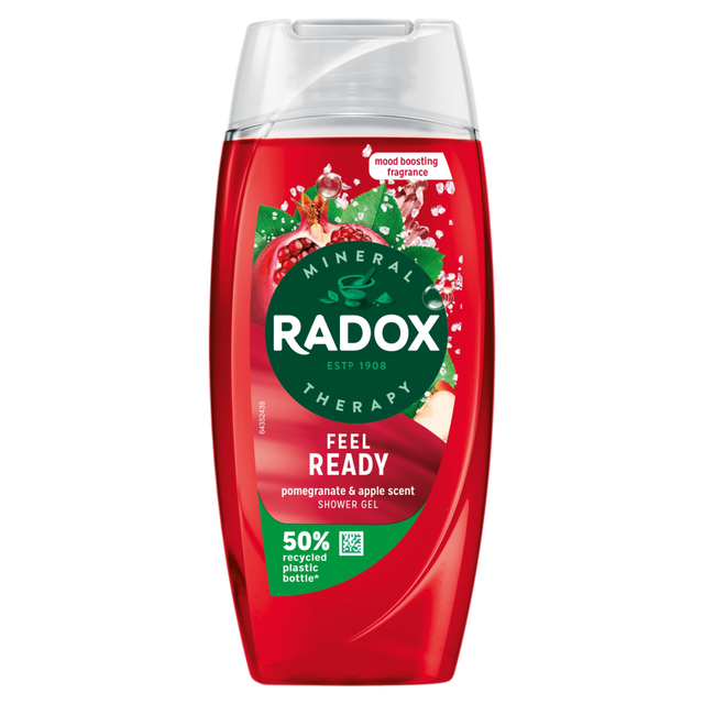 Radox Mineral Therapy Shower Gel: Feel Ready - 225ml Bottle for an Energizing Body Cleanse and Fresh Start