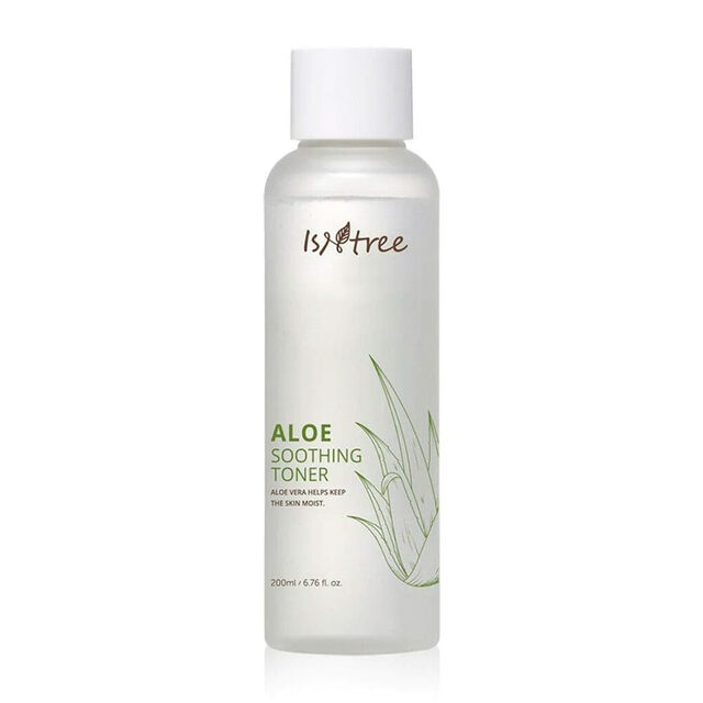Isntree Aloe Soothing Toner | Hydrating Face Toner for Calming & Moisturizing Sensitive Skin Care Routine | 200ml