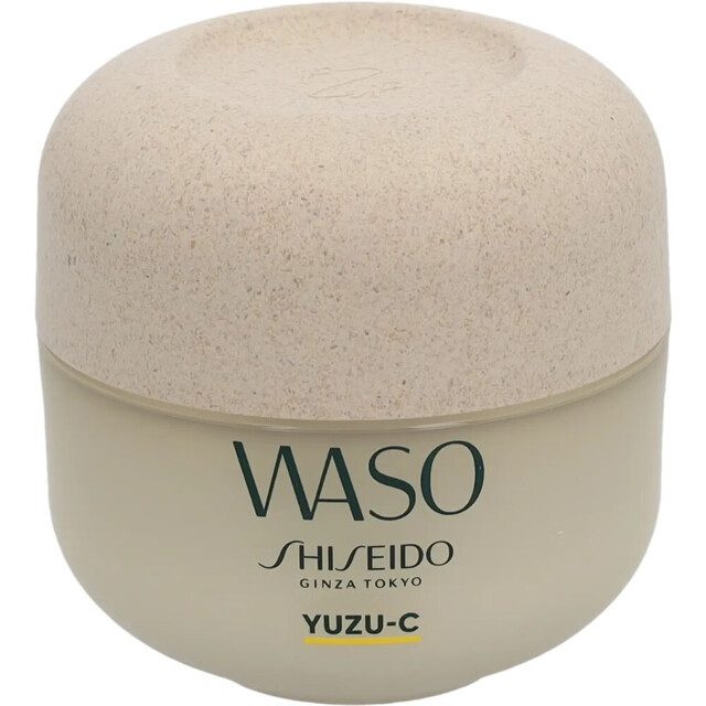SHISEIDO WASO Yuzu-C Beauty Sleeping Mask 50ml: Overnight Hydrating Gel Cream for Refreshed, Bright Skin
