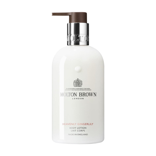 Molton Brown Body Lotion: Heavenly Gingerlily Scent, 300ml Bottle for Nourishing Skin Care and Hydration