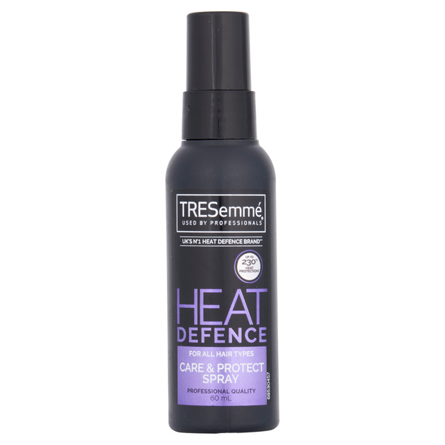 TRESemmé Hair Styling Heat Defence Spray Care & Protect - Shields Hair from Heat Damage for Styled, Healthy-Looking Hair 60ml