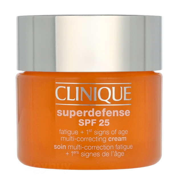 Clinique Superdefense Multi-Correcting Cream SPF25 50ml for Combination Oily to Oily Skin, Daily Face Moisturizer with Anti-Aging
