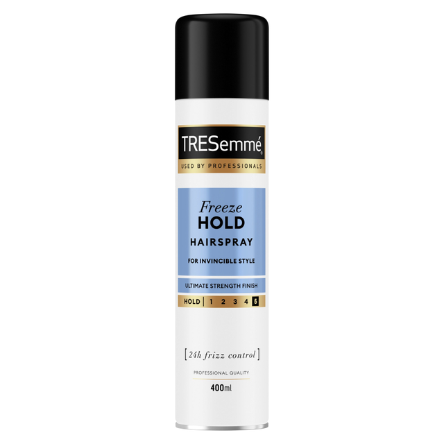 TRESemmé Hair Styling Hairspray Freeze Hold 400ml for Long-Lasting Strong Control and Professional Salon Finish