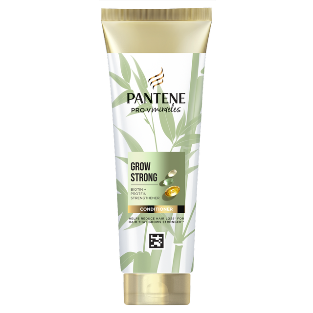 PANTENE Hair Care Conditioner: Pro-V Miracles Grow Strong with Biotin for Dry, Damaged Hair, 275ml Bottle