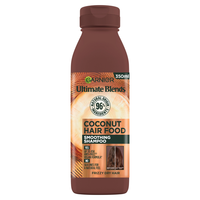 Garnier Shampoo Personal Care Hair Care Ultimate Blends Coconut Hair Food 350ml for Smooth Nourished Shiny Hair