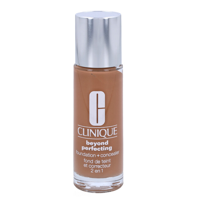 Clinique Beyond Perfecting Foundation and Concealer in CN90 Sand - 30ml Full Coverage Liquid Makeup for a Flawless Complexion
