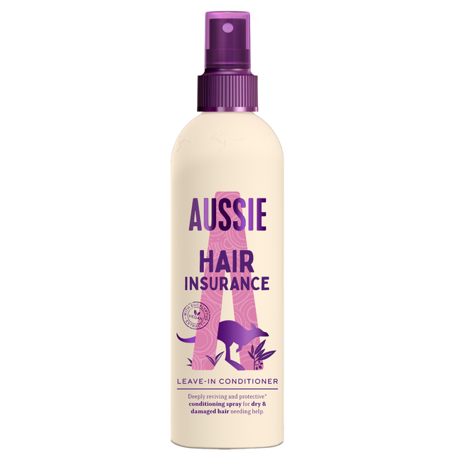 Aussie Personal Care Hair Care Conditioner Miracle Hair Insurance Detangler Spray 250ml for Smooth, Tangle-Free Shine