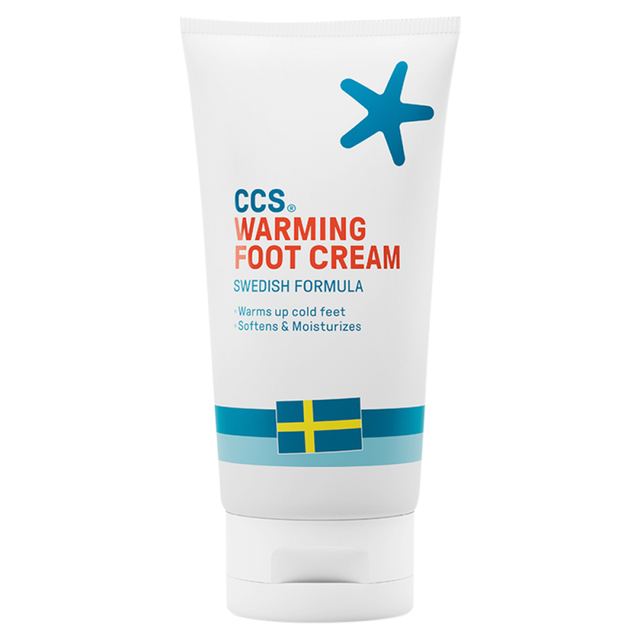 CCS Foot Care Warming Foot Cream 150ml | Intense Moisturizing Treatment for Dry, Cracked Heels & Rough Skin