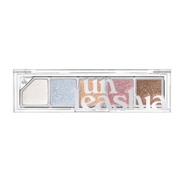 UNLEASHIA Mood Shower Face Palette No.101 Ballerino Shower 4g | Makeup & Complexion Enhancer for a Glowing, Multi-Dimensional Finish