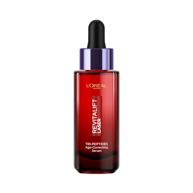 L'Oréal Paris Revitalift Laser Tri-Peptide Serum - Anti-Aging Age Correcting Face Serum for Wrinkles & Firmness