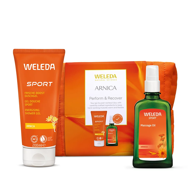 Weleda Personal Care Gift Set – Arnica Sports Bag Edition for Post‑Workout Recovery and Natural Body Care Essentials