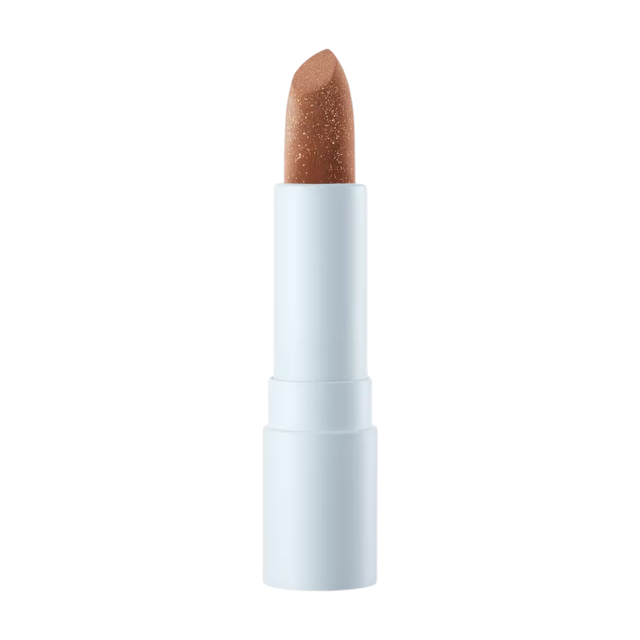 UNLEASHIA Lip Care Glacier Vegan Lip Balm No.3 Nude Bluff for intense hydration and a glossy, sheer finish.